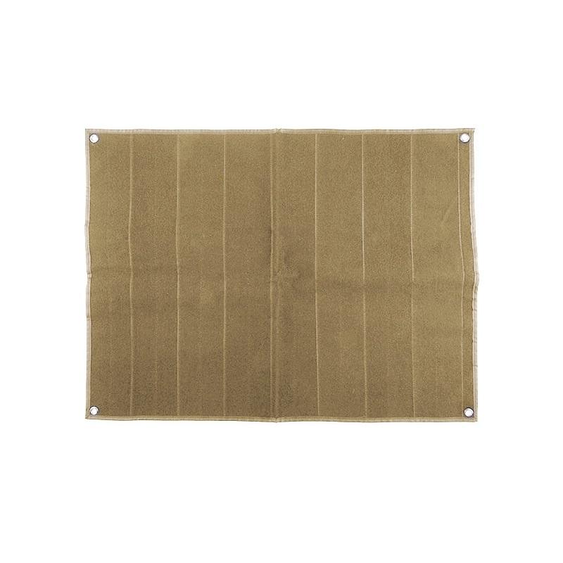 Large Patch Wall for Collectors of Patches - Tan