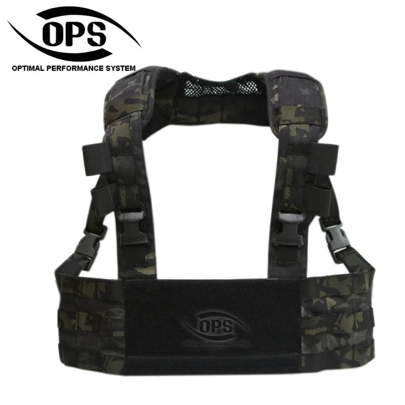 OPS Minimo Chest Rig in Crye Multicam Black