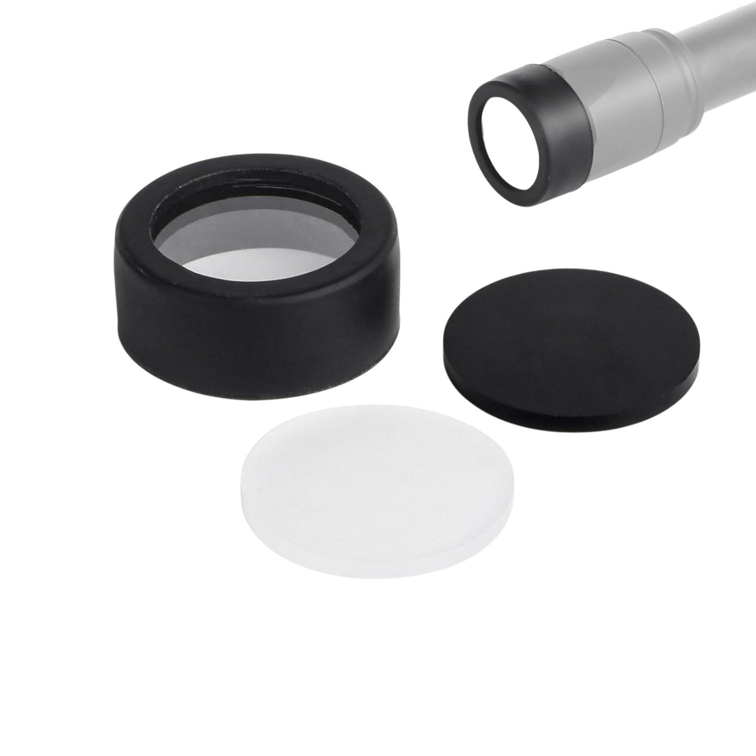 Protection pour lampe torche avec lentille transparente et infrarouge de 26 mm Wadsn