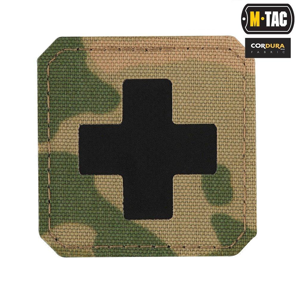 M-Tac patch Medic Cross Laser Cut Multicam/Black