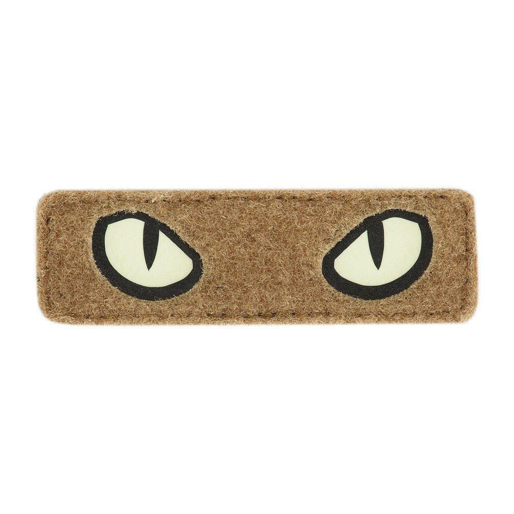 M-Tac patch Cat Eyes (Type 2) Laser Cut GID/Coyote