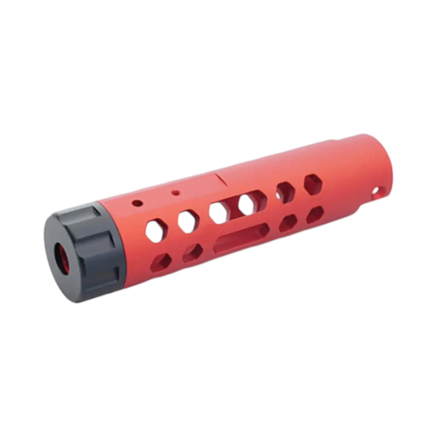 5KU AAC AAP 01 GBB Airsoft Outer Barrel Aluminum, Type A, Red