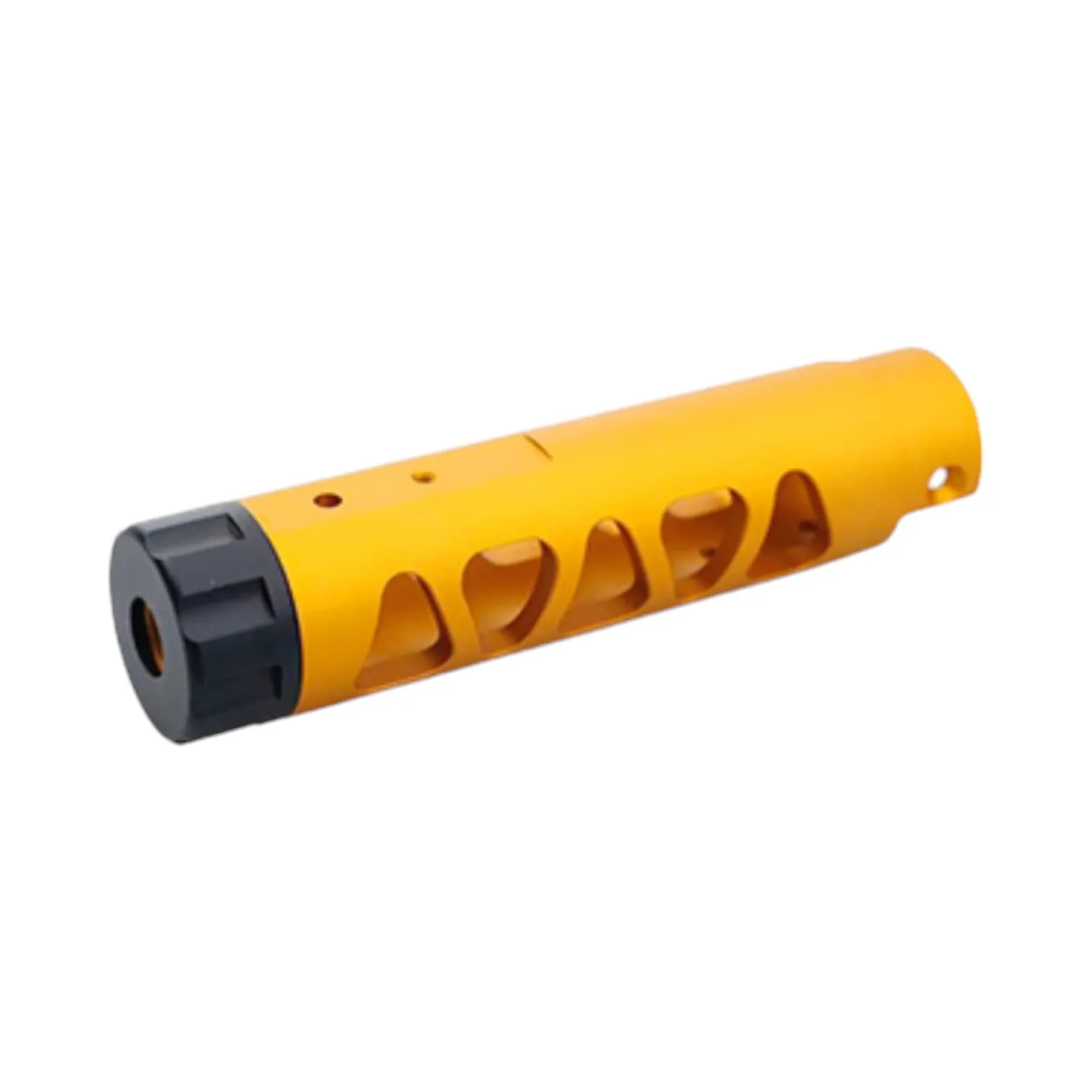 5KU AAC AAP 01 GBB Airsoft Outer Barrel Aluminum, Type D, Gold