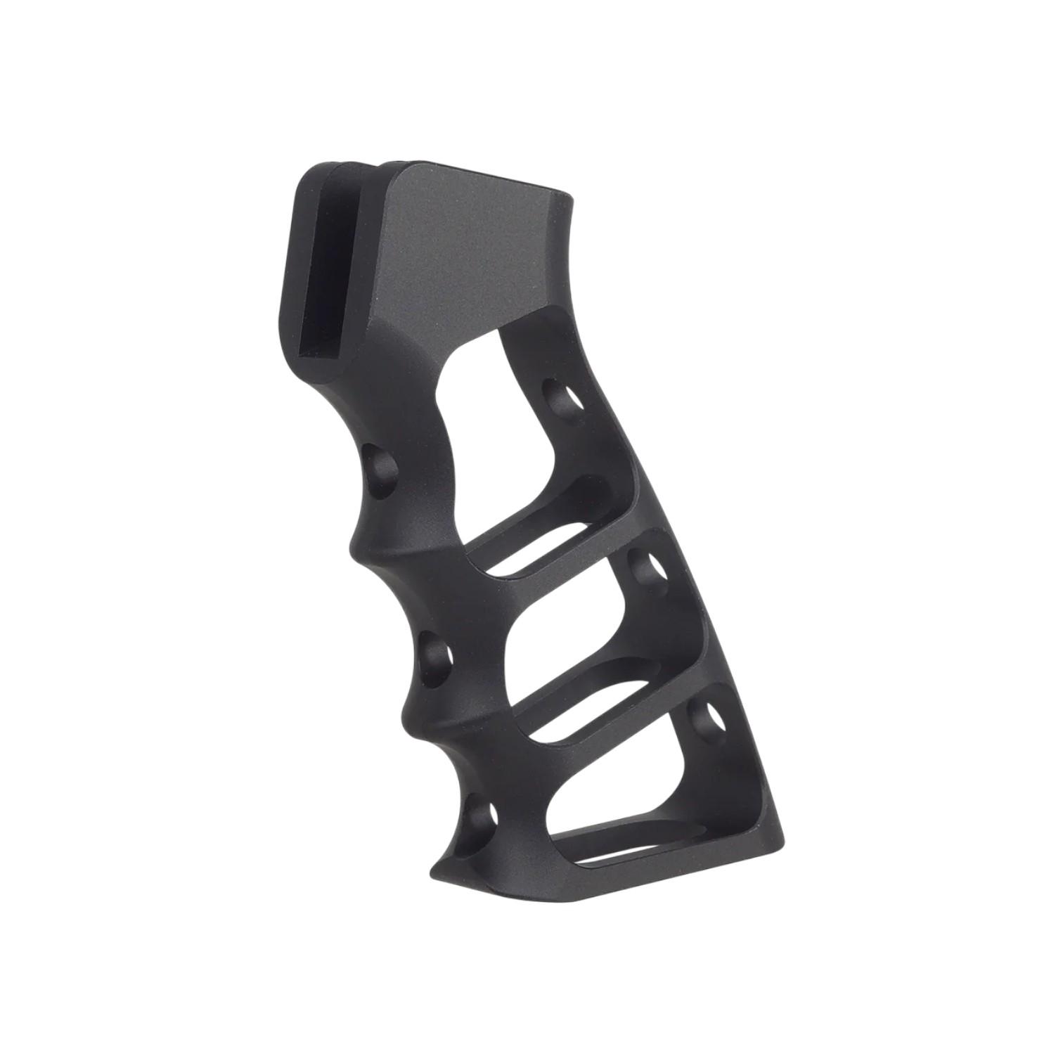 5KU Skeleton Grip for M4 GBB Airsoft CNC Aluminum Black