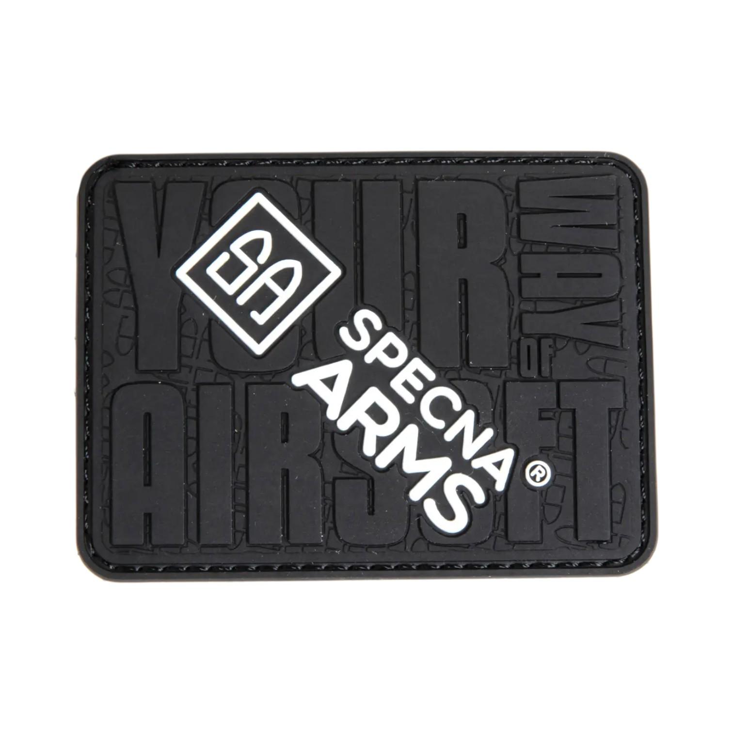 Specna Arms Your way of Airsoft patch Black