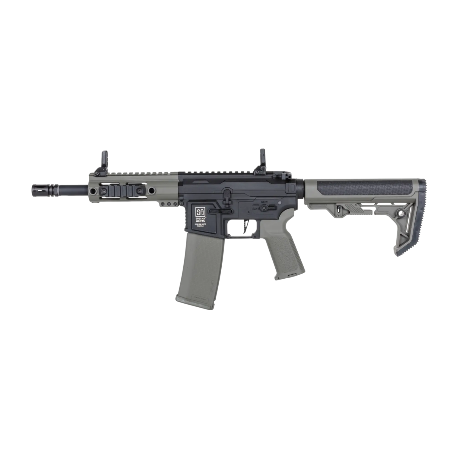 Specna Arms SA-F04-RL FLEX™ BLDC™ Light Ops Stock/ HAL ETU™ Gen. 2 Olive 