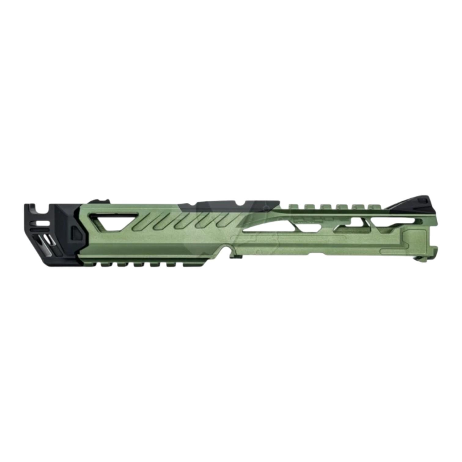 AAP-01 FUKU-2 CNC UPPER - SHARK Cutout version Army Green