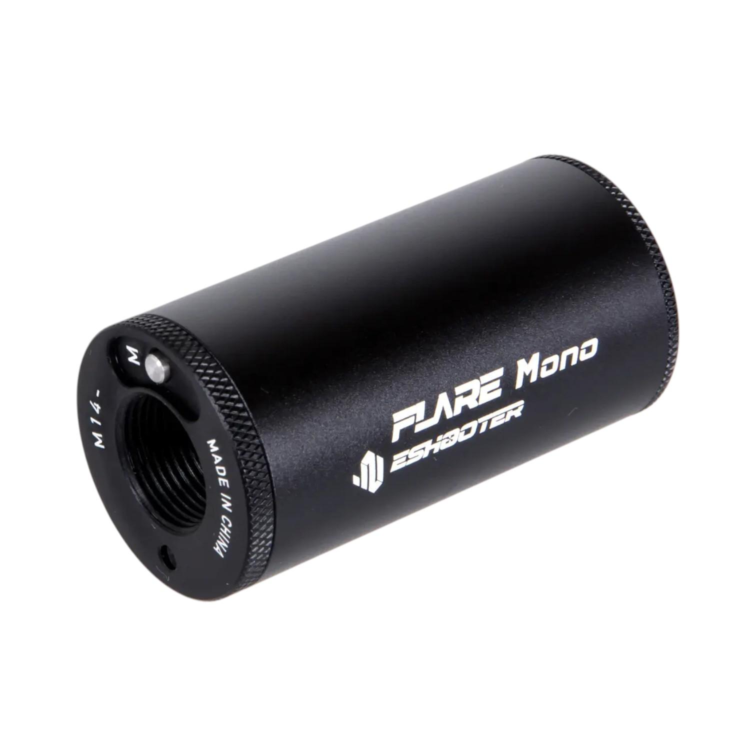 E-Shooter Flare Mono Silencer Tracer Black