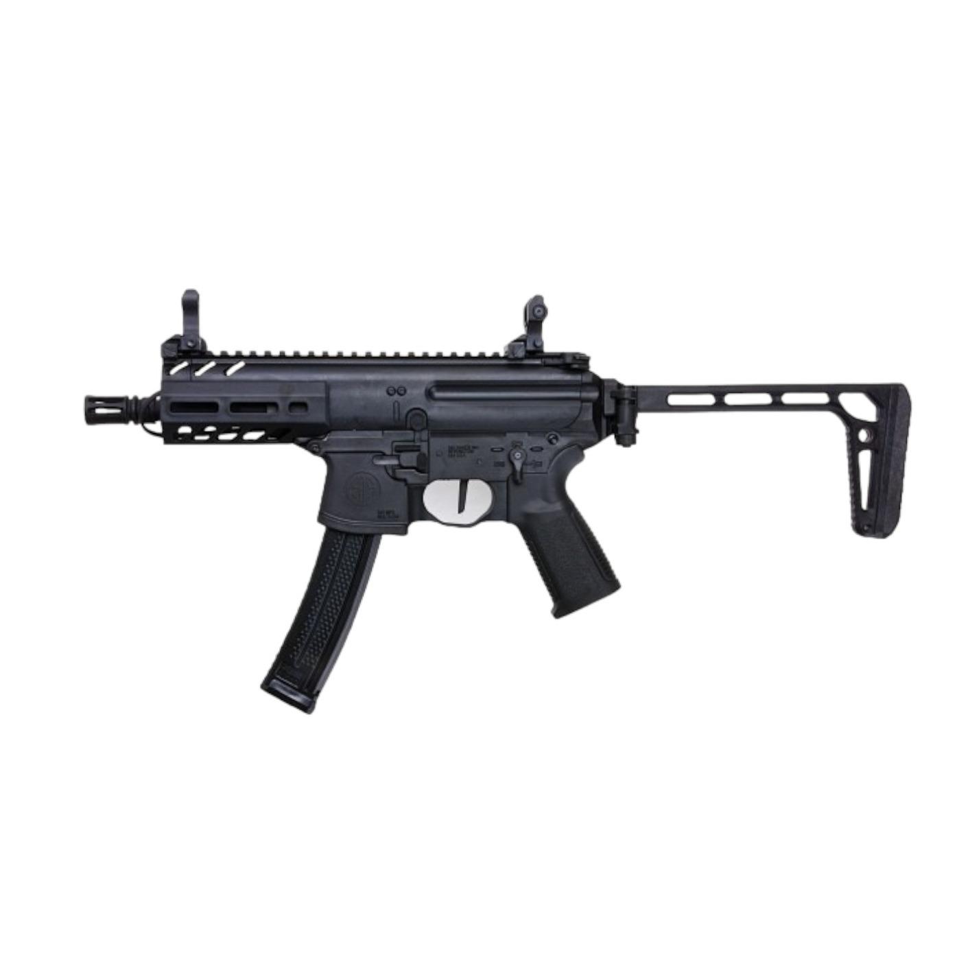 SIG Sauer MPX-K Sportline AEG Rifle by SIG AIR & King Arms - Black