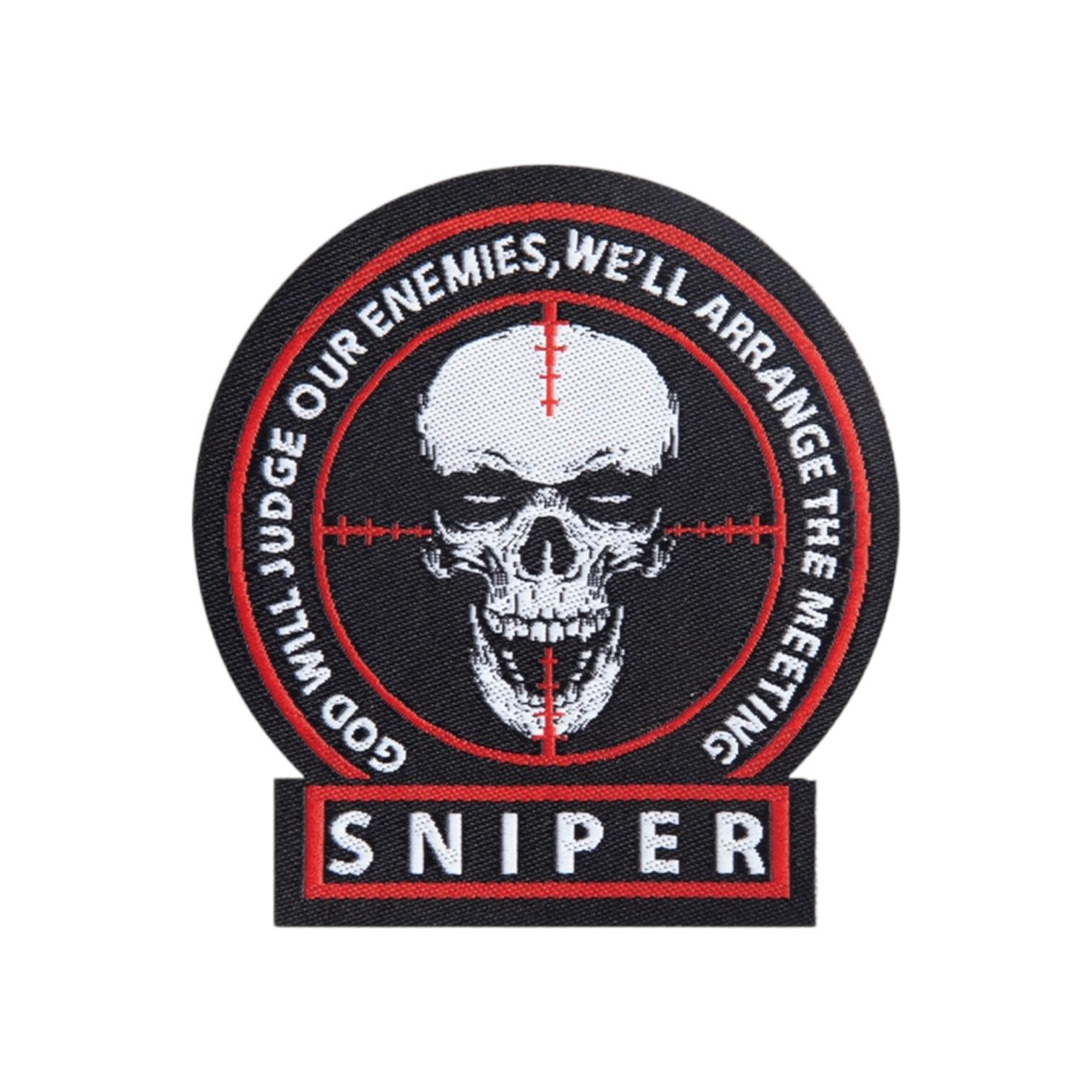 Patch Airsoft Sniper Textile 