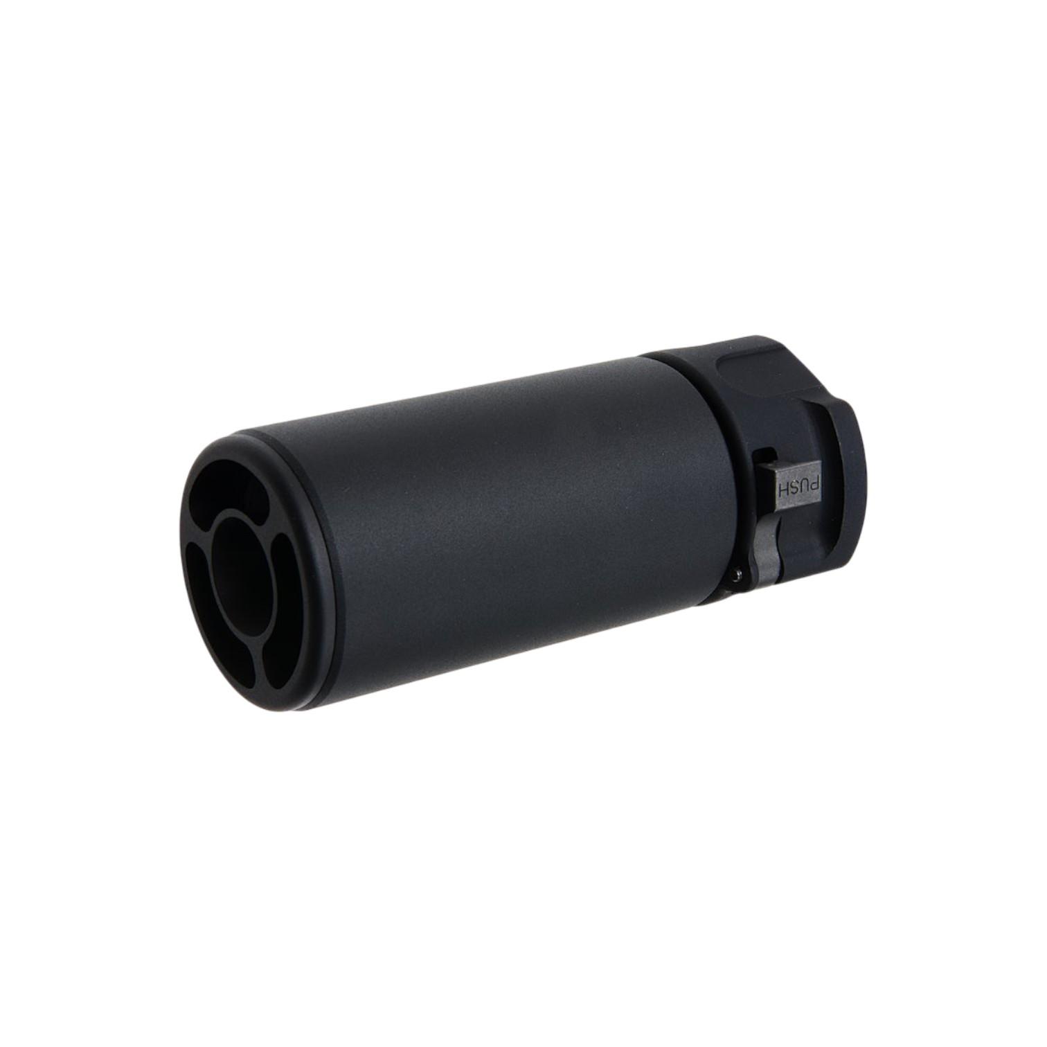 5KU Tactical WARDEN Suppressor with Spitfire Tracer (14mm CCW) - Black