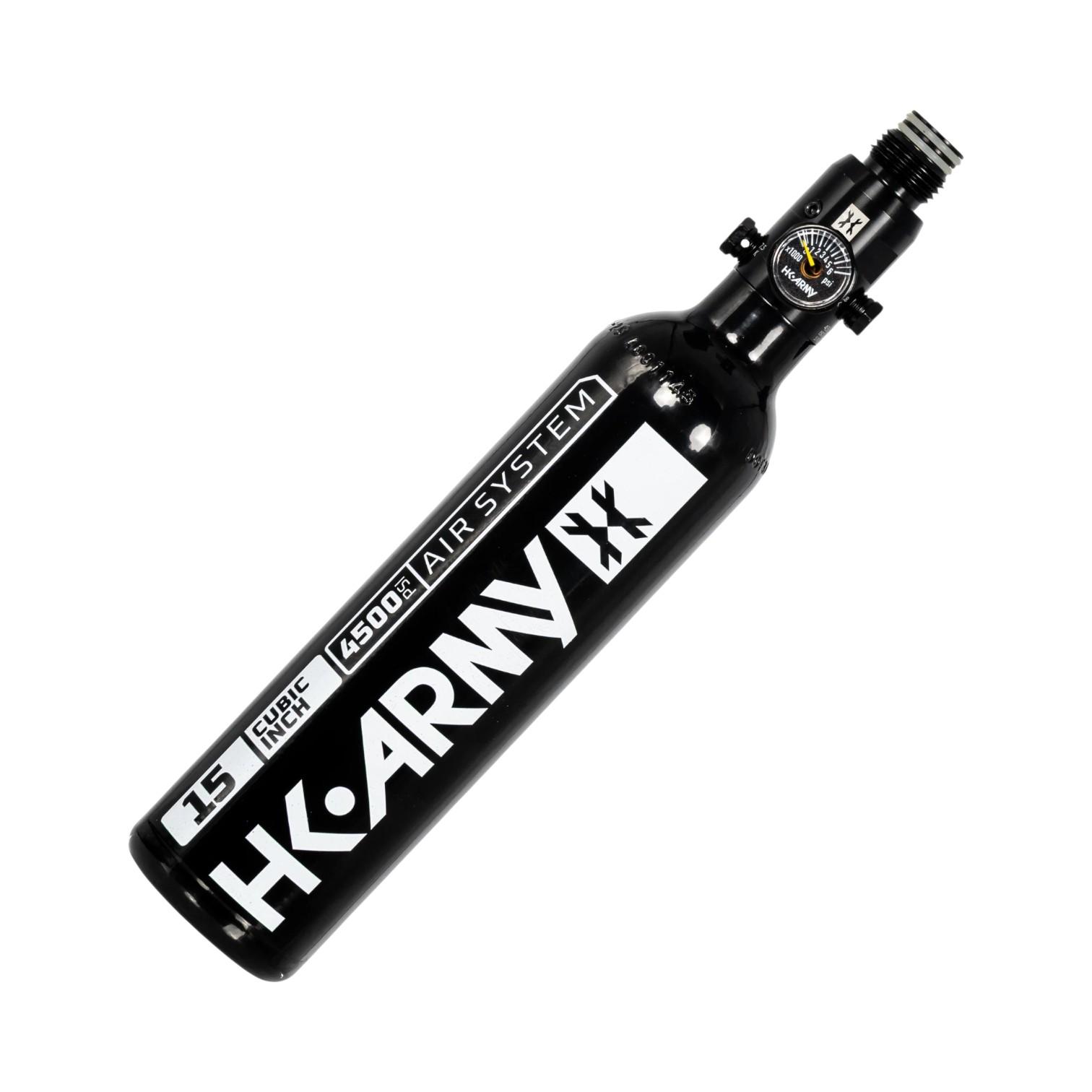 15ci / 4500psi Aluminum Compressed Air Tank - Noir