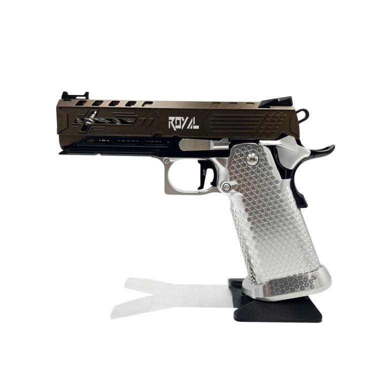 Custom Hicapa Dr.Black/5KU Tan, Silver 