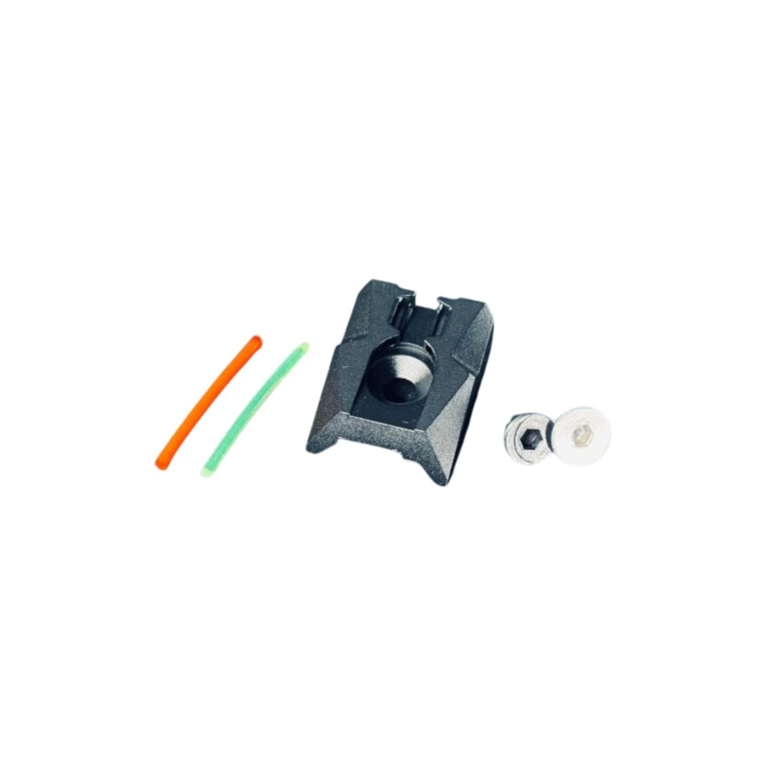 4.3 Fibre Optic Rear Sight Noir
