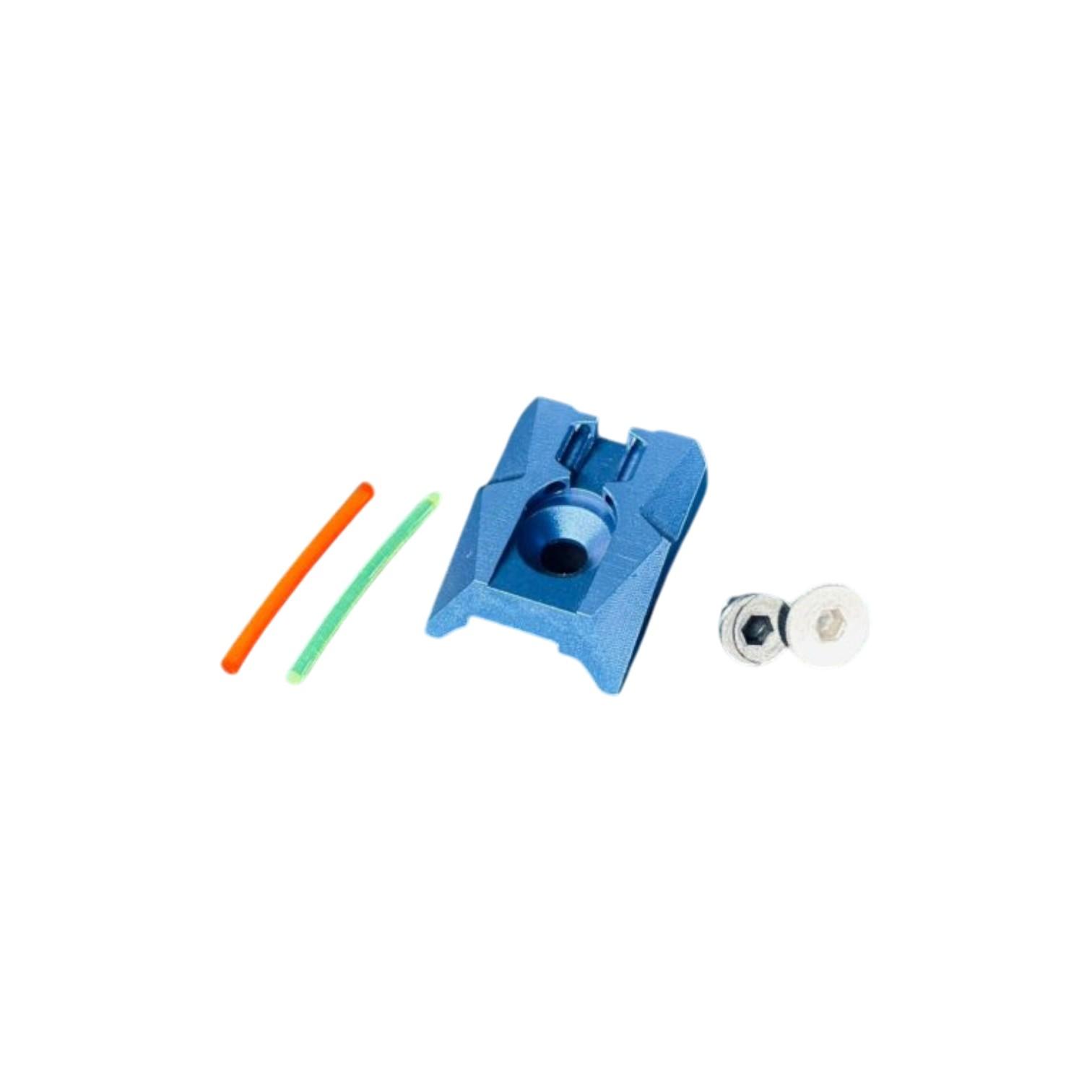 4.3 Fibre Optic Rear Sight Bleu