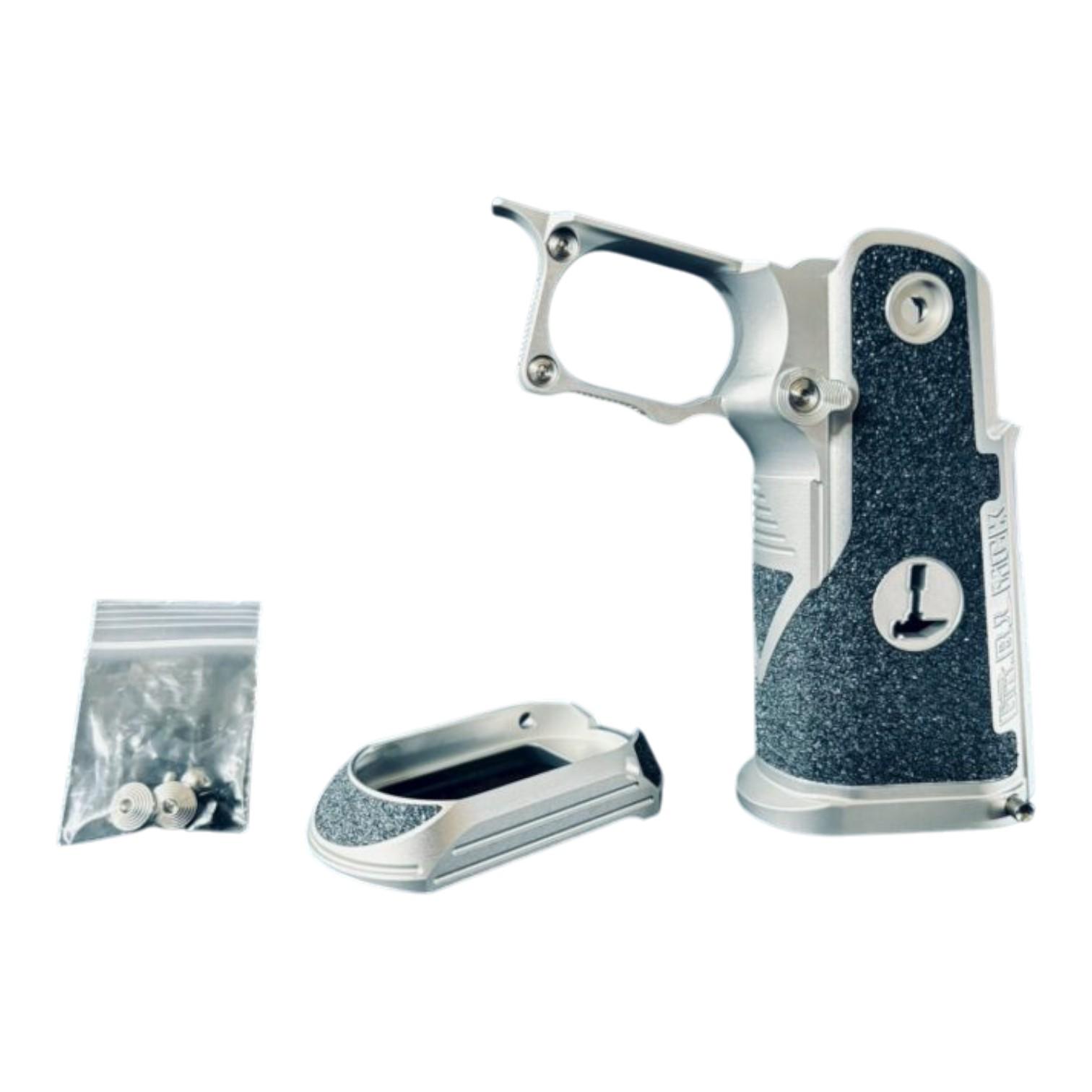 Aluminum Grip Type”C” Silver