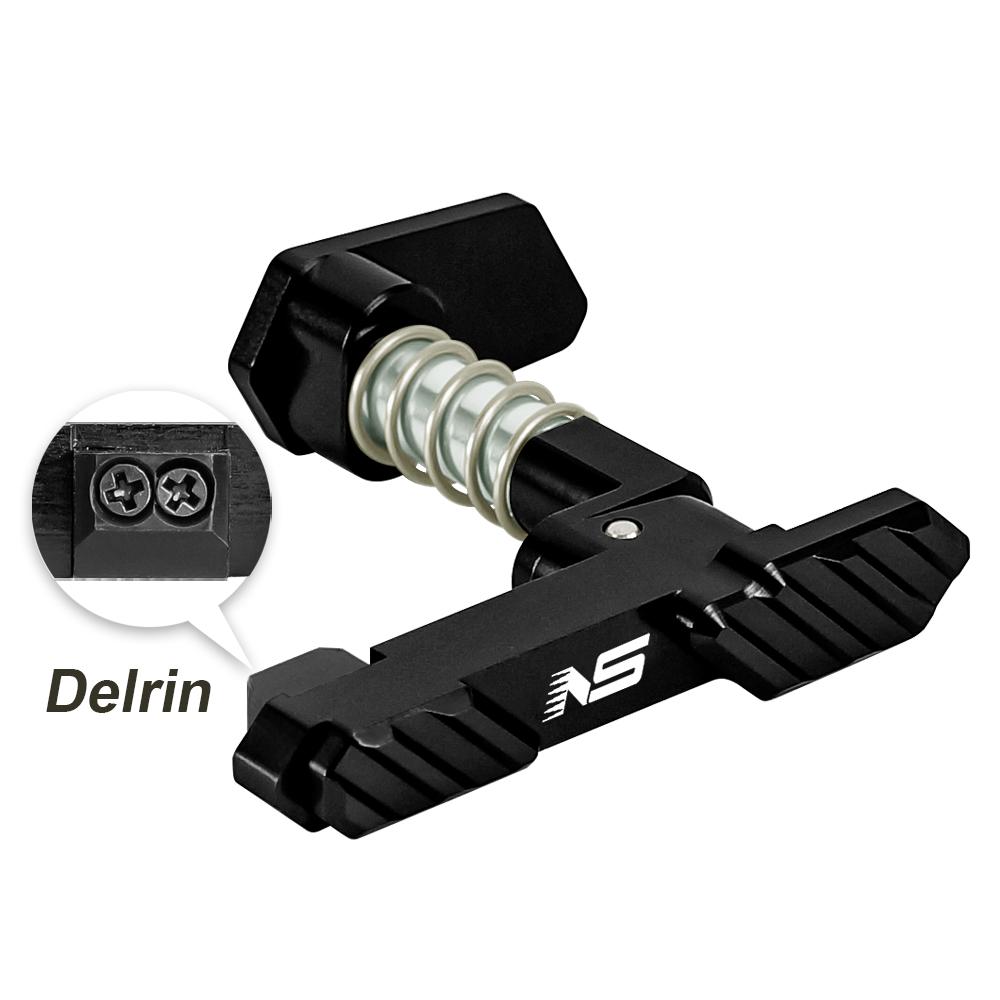 CNC Aluminum Magazine Release (BLACK)