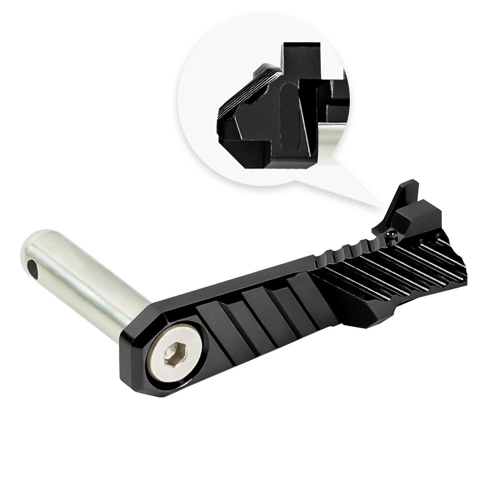 CNC Aluminum Slide Stop (BLACK) - Tokyo Marui Hi-CAPA 4.3 / 5.1 / Gold Match / 1911