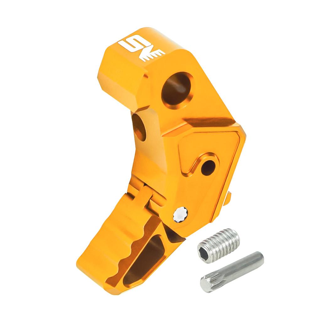 CNC Aluminum Adjustable Trigger (Style S) (GOLD) - Action Army AAP-01/C / TM GL 17 Gen3/Gen4