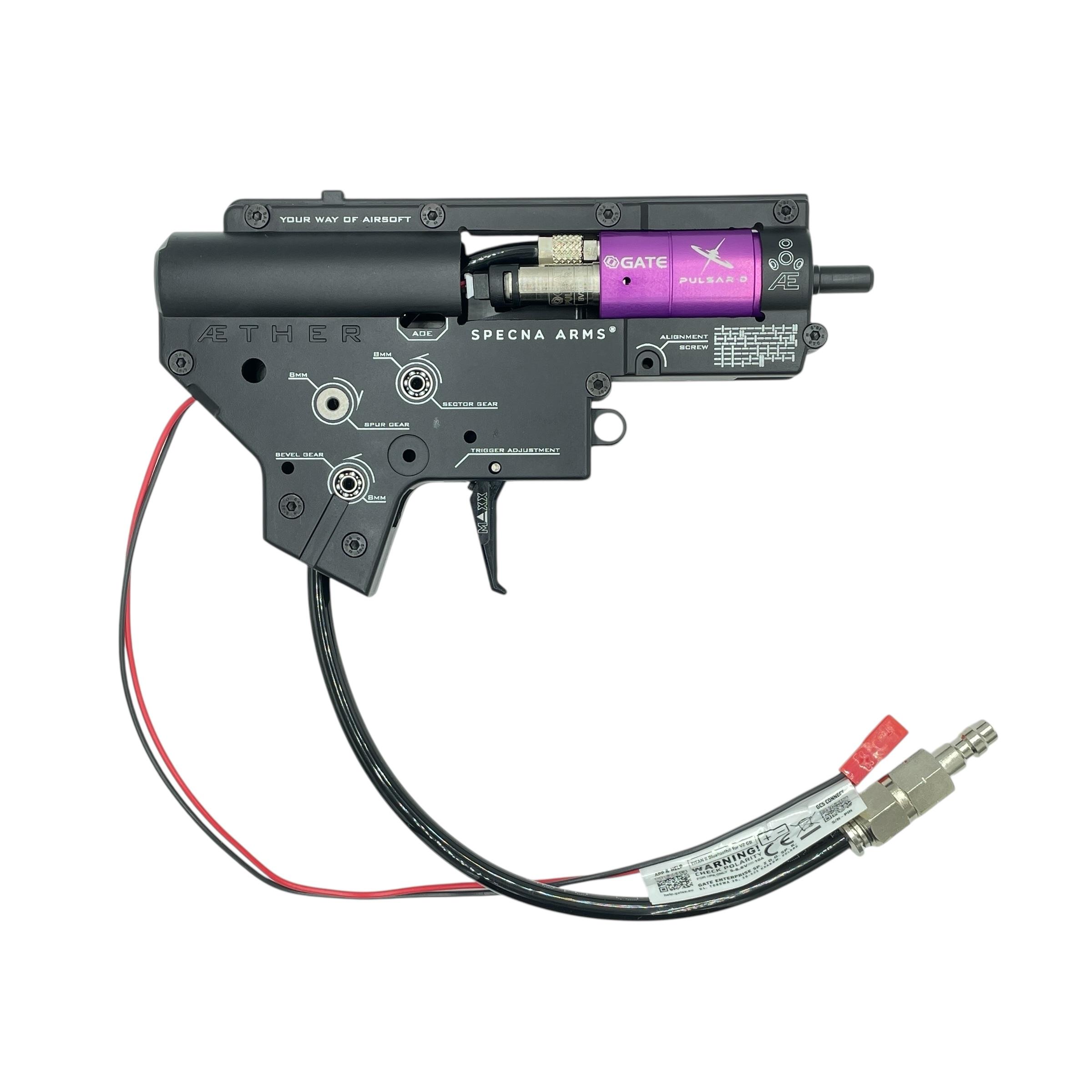 HPA Pulsar D Gearbox Black Trigger Maxx
