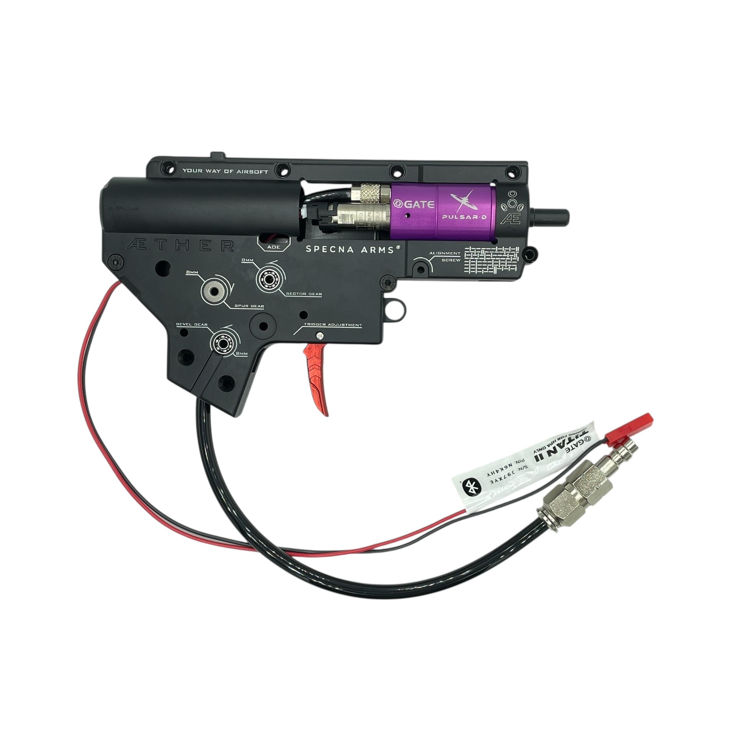 HPA Pulsar D Gearbox Red Trigger Gate