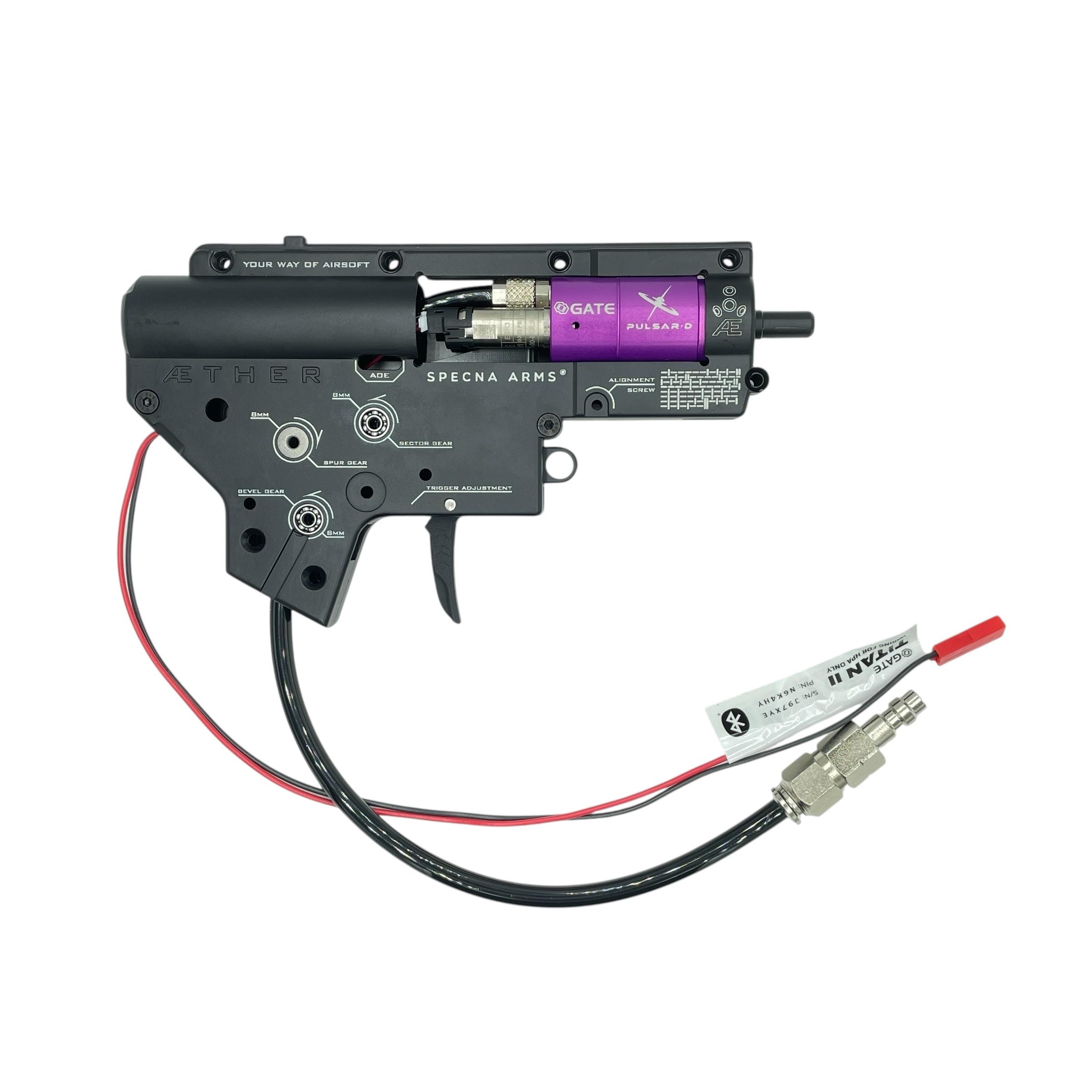HPA Pulsar D Gearbox Black Trigger Gate