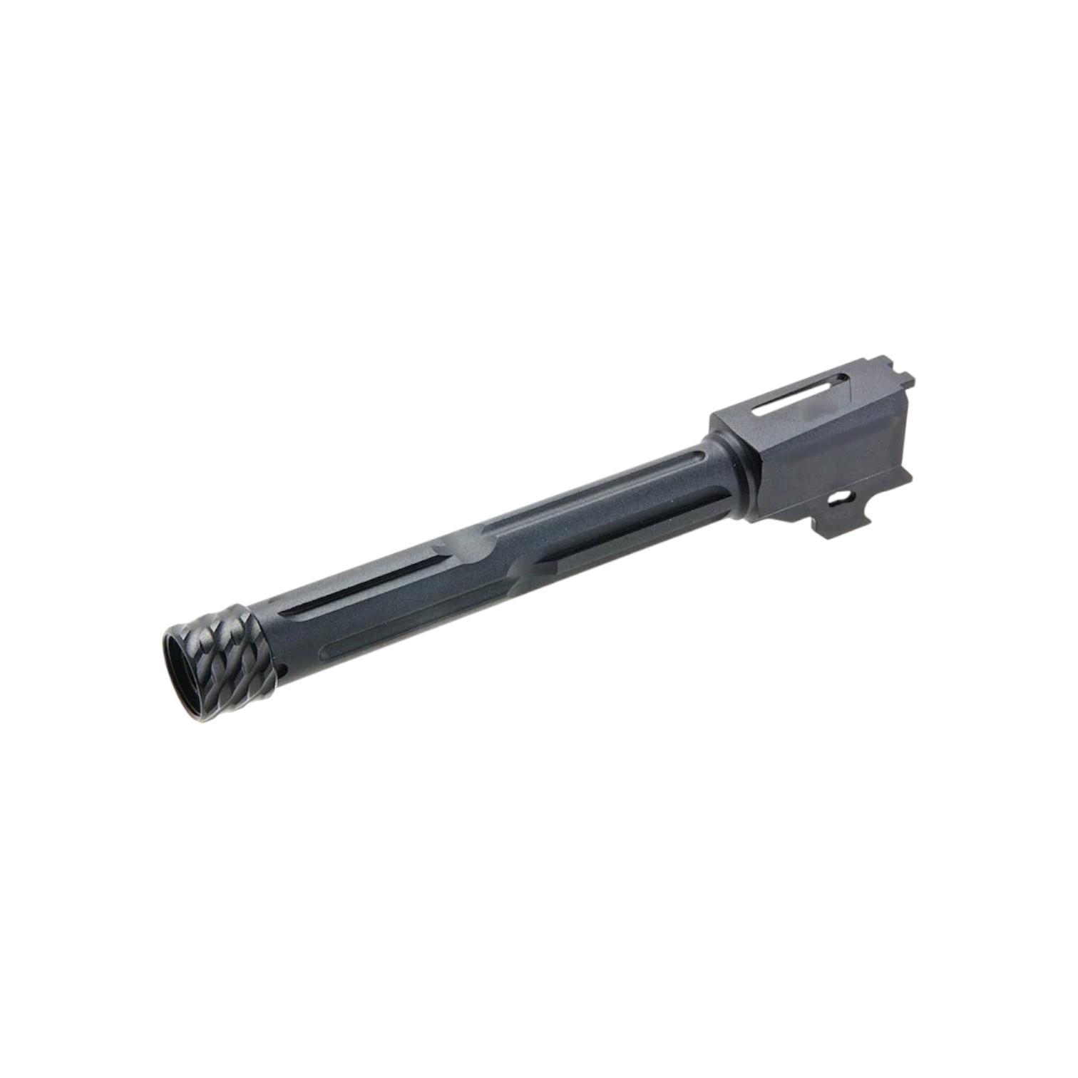 RGW SIG Sauer M17 GBB KI Threaded Barrel - Black (14mm CCW, Aluminum)