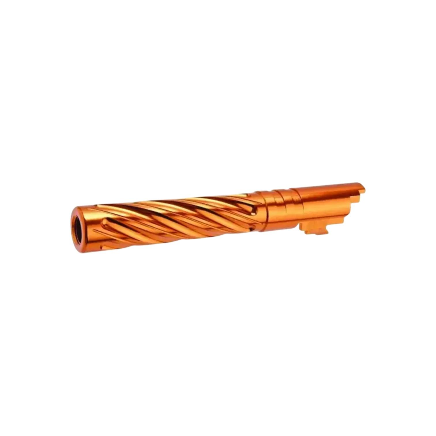 Hi-Capa 4.3 GBB Outer Barrel Type Spiral Storm Orange
