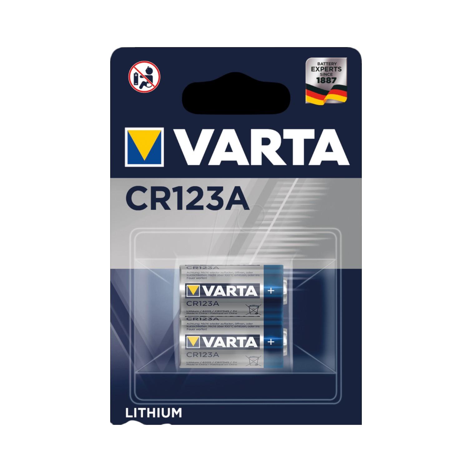Varta Pile 2x CR123A 3V