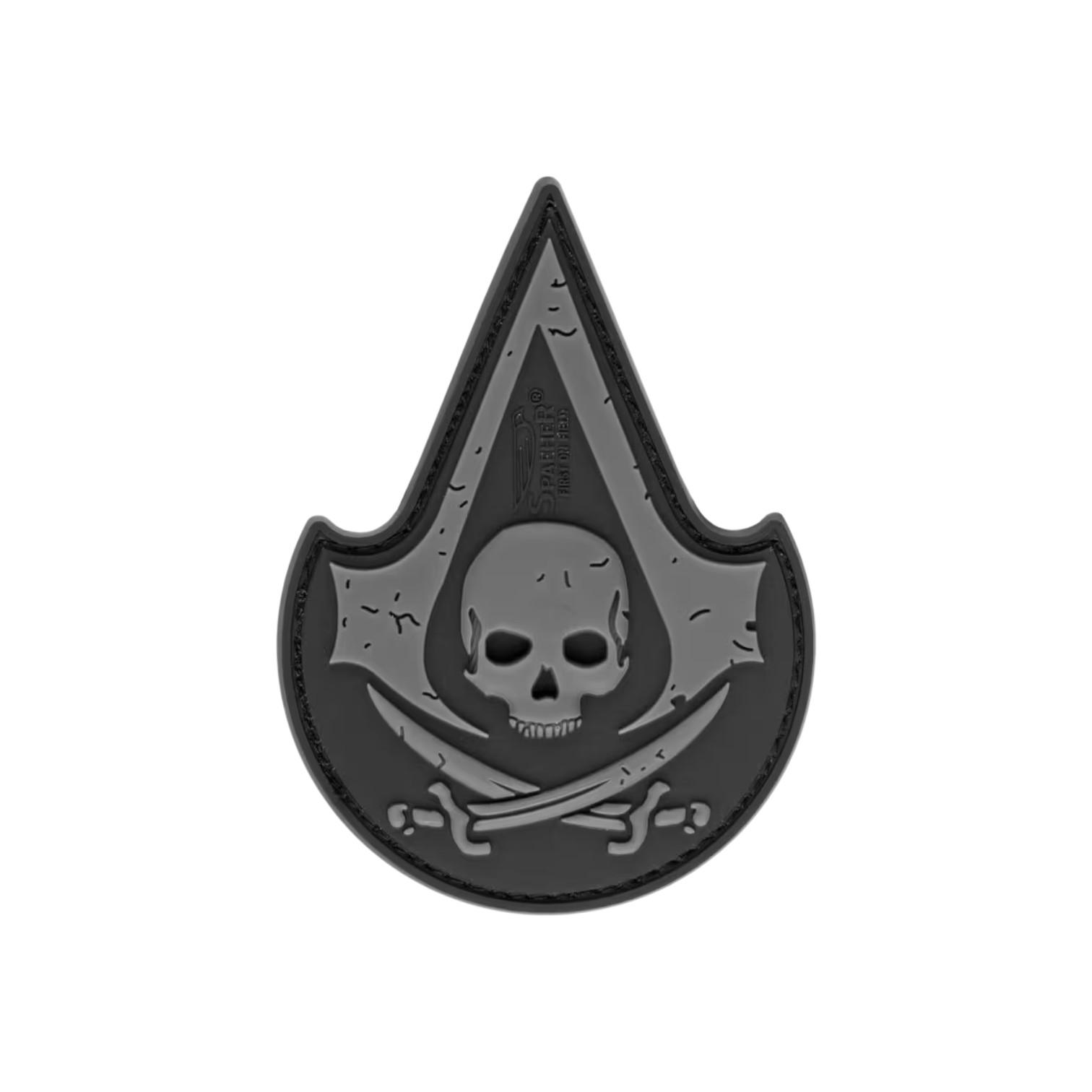 Assassin Skull Rubber Patch