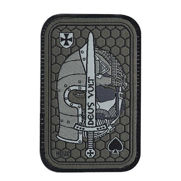 M-Tac patch Deus Vult Ace (jacquard) Olive