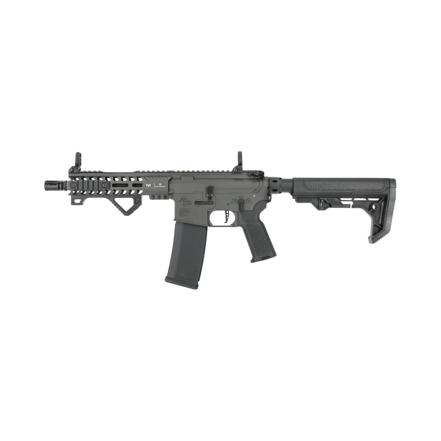 Specna Arms RRA SA-P17 Prime™ Light Ops Stock Aster II ETU airsoft Carbine with Brushless Motor Grey