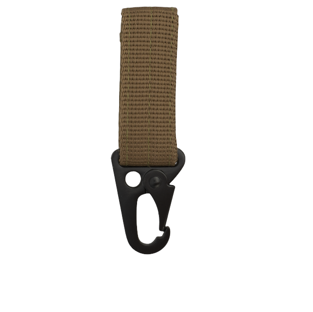 Porte Clés Clip Ceinture Coyote